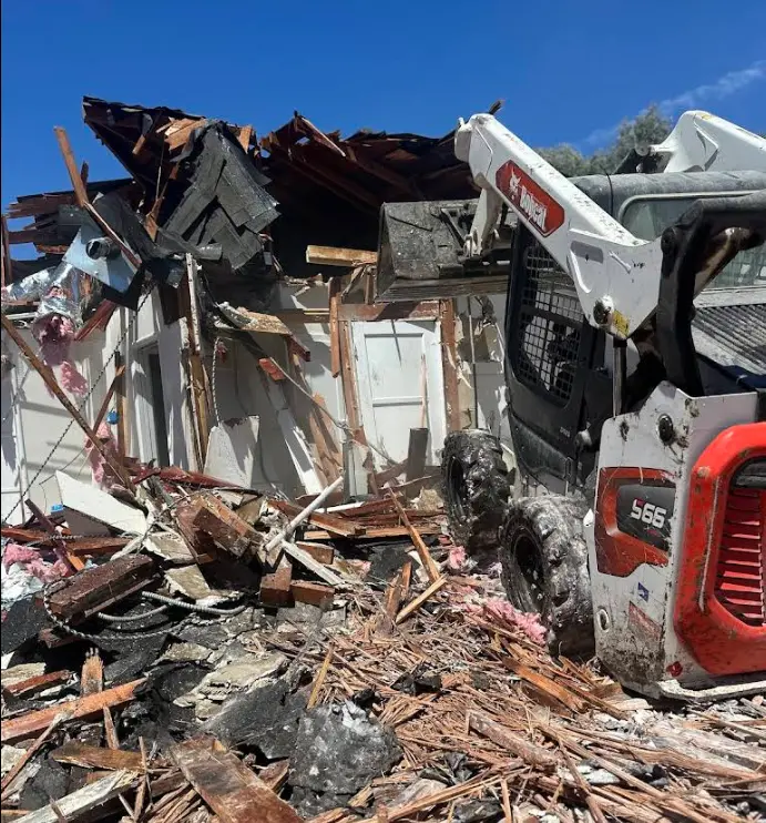 Professional demolition services